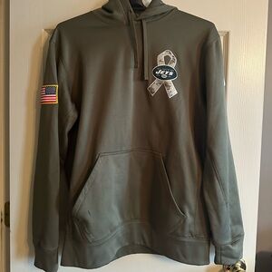 New York Jets Hoodie salute to service